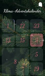 klima adventskalender