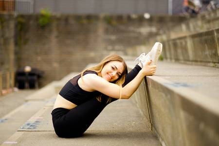 Janina Ziegert leitet den Jazz-Dance-Kurs der Musikschule.