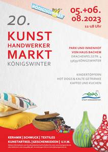 Plakat Kunsthandwerkermarkt 2023