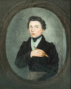 Otto Grashof (1812–1876): Porträt von Franz Ittenbach, 1832/1834, Öl auf Leinwand Siebengebirgsmuseum/Heimatverein Siebengebirge