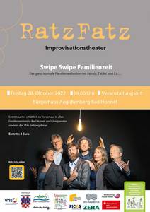 Plakat Rat Fatz Improvisationstheater