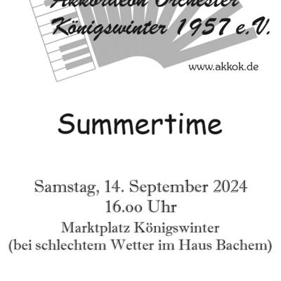 Plakat Summertime 2024