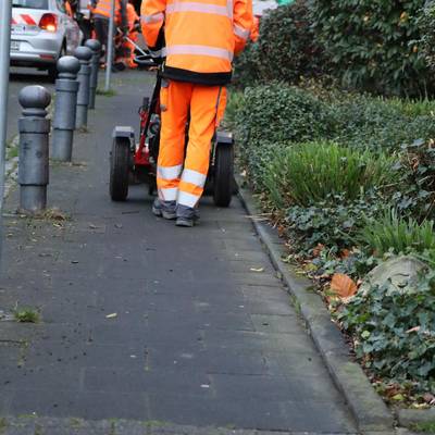 Straßenreinigunsgarbeiten