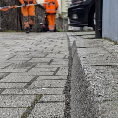 Die Straßen sind wieder befreit vom Unkraut